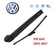 Rear Wiper Blade Arm Set Fit For VW Golf 2015-2017 Volkswagen Back Windshield