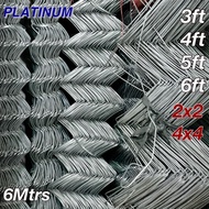【Ready Stock】✺✤✽Per Roll | #14 CYCLONE WIRE Makapal Bakod 6Mtrs| 3ft 4ft 5ft 6ft | 2x2in 4x4in | 14G
