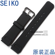 Seiko นาฬิกาสายซิลิโคนนำเข้าของแท้,อุปกรณ์เสริมนาฬิกาสำหรับผู้ชายและผู้หญิงขนาด18มม. สำหรับ SEIKO No.5