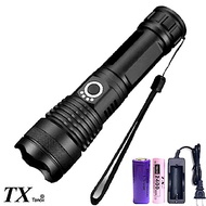 TX特林XHP-50 LED超強亮USB充電手電筒(T-BEST-P50)