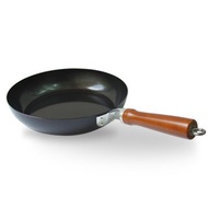 【微瑕商品】日本製 單手平底鐵鍋24cm