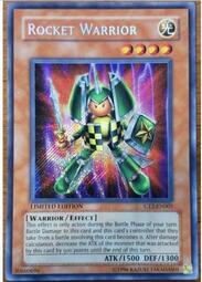 童夢珀迪英文遊戲王單卡火箭戰士ROCKET WARRIOR CT2 SCR現貨