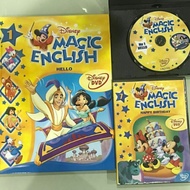 GROLIER English Disney DVD &amp; Book Set