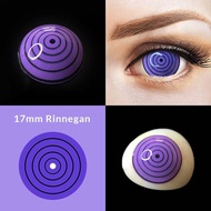 [READY STOCK SHIP FROM 🇲🇾] SCLERA 17MM / COSPLAY 14MM Sharingan Rinegan Violet colored cosplay anime contact lens
