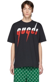 GUCCI黑色 Blade T 恤