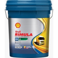 SHELL RIMULA R5 LE 20L 10W-40 (READY STOCK) HDEO HEAVY DUTY DIESEL ENGINE OIL
