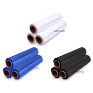 BlACK plastic film Plastic stretch-wrap Clear Roll Packing Plastic Film Paper Goods Packaging Craft Wrapping