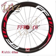 FFWD F6R wheels rim set Stickers for 700C Road Bike decals fit 60,70 mm Rims