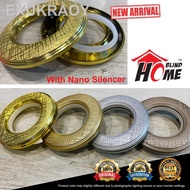 【new】∏₪HOMEBLIND Curtain Eyelet Ring / Cincin Langsir Nano Silencer / Ring Grommet Top / Harga Borong (50pcs x 1 Kotak)