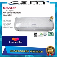 AC SHARP AH-A 05 UCY 0.5 PK 1/2 PK TURBO COOL LOW WATT GARANSI RESMI