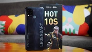 Hp infinix hot 10s Ram 6/128 gb & 4/64 ( 4/128 NFC) gb garansi resmi infinix