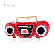 Chutoral Retro Radio Repeater Dripping Brooch