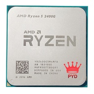 1 Ryzen 5 2400G R5 2400G 3.6 Ghz Quad-Core Quad-Thread 65W CPU Processor YD2400C5M4MFB Socket AM4