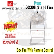 KDK SC30H BOX FAN WITH REMOTE CONTROL/ STAND FAN/ STANDING FAN
