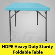 HDPE Square Sturdy Heavy Duty Folding Foldable Portable Table /Study / Outdoor /Events