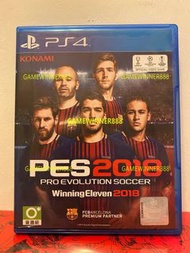 （中古二手）PS4遊戲 實況足球2018 PES2018 Pro Evolution Soccer 2018 港版中英日文版
