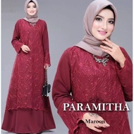Dress Muslim Brokat Terlaris Gamis Brukat Modern Busana Muslim Pesta Paramitha Dress Muslimah Gamis Brokat Kondangan Baju Gamis Brokat Murah Dress Brukat Syari Gamis Pesta Modern Baju Muslim Brokat Lebaran