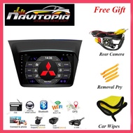 Navitopia IPS Android Head Unit for Mitsubishi Pajero Sport Montero Strada 2012-2017 2din Android Car Radio Stereo 9Inch Android 10 Touch Screen GPS Navigation Support SWC Split Screen Netflix PlayStore Waze YouTube