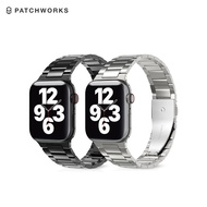 PATCHWORKS Apple Watch 不鏽鋼錶帶 42/44mm專用銀