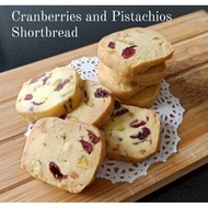 DIY Cookies Bakinbox - Cranberry Pistachio Shortbread Cookies