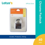 Tesco Chrome Padlock 40mm
