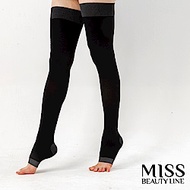 MISS BEAUTY LINE 韓國原廠遠紅外線/陶瓷纖維美雕襪-日間美雕長襪型
