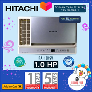 Hitachi New Compact Inverter Window Type Aircon 1.0 HP (RA-10HSV)
