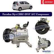• Perodua (Denso) Myvi 2005’-2010’ • Compressor • Denso Original • For Air Cond • Winter Air •