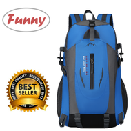 Funny.Shop 30Lกระเป๋านักเรียน รนด์เนม กระเป๋าเป้ราคาถูก กระเป๋าสวย กระเป๋าพร้อมส่ง กระเป๋าส่งฟรี Waterproof Outdoor Backpack กระเป๋าเดินทาง