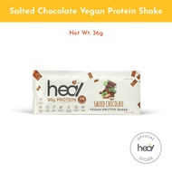 Heal Salted Chocolate Protein Shake Powder Single Sachet - Vegan Protein (36g) HALAL - Meal Replacement, Diet
