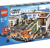 【千代】全新正品 LEGO 樂高拼插玩具 7642 城市系列 大車庫 絕版停產
