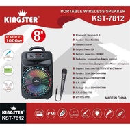 KINGSTER KST-7812 karaoke bluetooth speaker