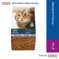 Tesco Cat Food Mackerel Flavour 3Kg
