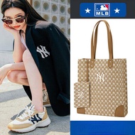 MLB Tote กระเป๋าผู้หญิง NY ขนาดใหญ่-ความจุแบบมือถือเดี่ยวไหล่ผ้าใบขนาดใหญ่2022ฤดูร้อนใหม่กระเป๋าเอกสาร MLB,Buy ตัวแทน