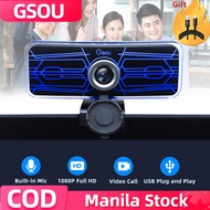 ▥❇✳【COD】【Free Usb Cord】【Gsou With LED】Hcman 1080P Full HD Camera Gsou T16S Dustproof and Peepproof C