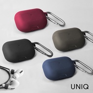 【UNIQ】AirPods Pro Vencer 3代全包藍牙耳機矽膠保護套 配掛鉤防丟線(airpods Pro)