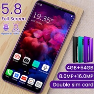 【bisa cod】RINO3 Pro Smartphone hp murah 500 ribuan 4GB RAM 64GB ROM Handphone Android 9.0 hp murah 4G network