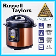 Pressure cooker Russell Taylors Pressure Cooker Stainless Steel Pot Rice Cooker (6L) PC-60