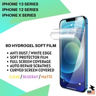 MOXIAOXING iPhone 13 Mini/ 13/ 13 Pro/ 13 Pro Max/ 12 Pro Max/ 12 Mini/ 12 Pro/ 12/ 11 Pro Max/ 11 Pro/ 11/ XS Max/ XR/ X/ XS Hydrogel Film Soft Screen Protector