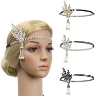 New Great Gatsby Headband Hat 1920's Hair Cap Silver Ivory Daisy Vintage Flapper Great Gatsby Flapper Costume Dress Acce