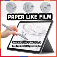 ฟิล์มกระดาษ PaperFilm for iPad Air 5 10.9” 10.2” iPad Air 3 iPad11 2022
