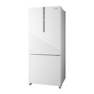 PANASONIC 2 Door Fridge Bottom Freezer (407L),White NR-BX410GWMY