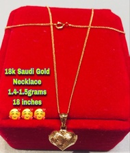 necklace for Ladies 18k Saudi Gold 100% Legit gold and pawnable