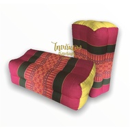 Real kapok pillow, rectangle, assorted colors, Khit pillow