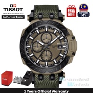 [Official Warranty] Tissot T115.427.37.091.00 Men's T-Race Automatic Chronograph Leather Strap Watch T1154273709100 (watch for men / jam tangan lelaki / tissot watch for men / tissot watch / men watch)
