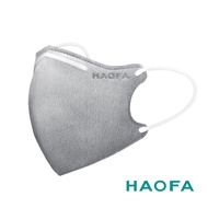 HAOFA氣密型99%防護立體醫療口罩活性碳款(醫療N95)-原碳(30入)