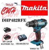 MAKITA DHP482 13mm (1/2”) 18V Cordless Hammer Driver Drill SCREWDRIVER IMPACT DHP482RME DHP482RFE DHP482RFX1 DHP482Z
