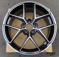 全新鋁圈 代號64 EV 18吋 5孔112 5孔114.3 5孔108 5孔100 8J 內凹 輕量化 黑 類HRE