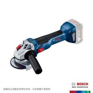 【BOSCH 博世】18V 鋰電免碳刷砂輪機_空機+攜帶箱(GWS 18V-10)