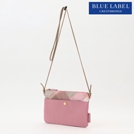 Pre-Order : BLUE LABEL CRESTBRIDGE Partial Checked Nylon Sling Pink (Delivery within 4 weeks)